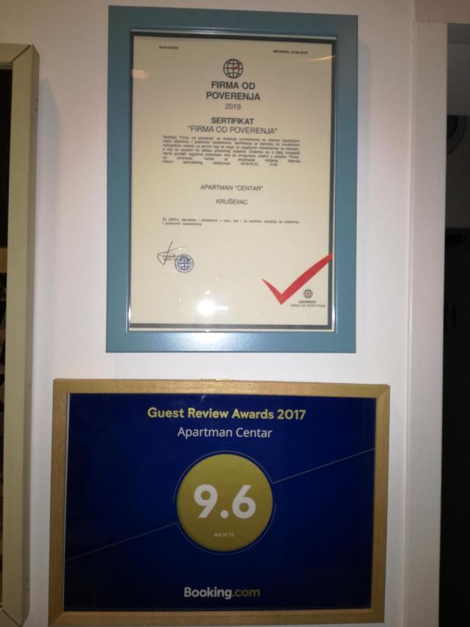 Apartman Centar ครูเชวัซ ภายนอก รูปภาพ